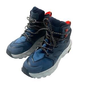 Hoka One One Anacapa Mid GTX Gore-Tex Teal Blue Women Hiking Shoes Boots 6.5 B